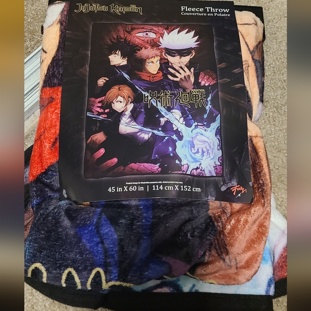 Jujutsu kaisen Soft blanket